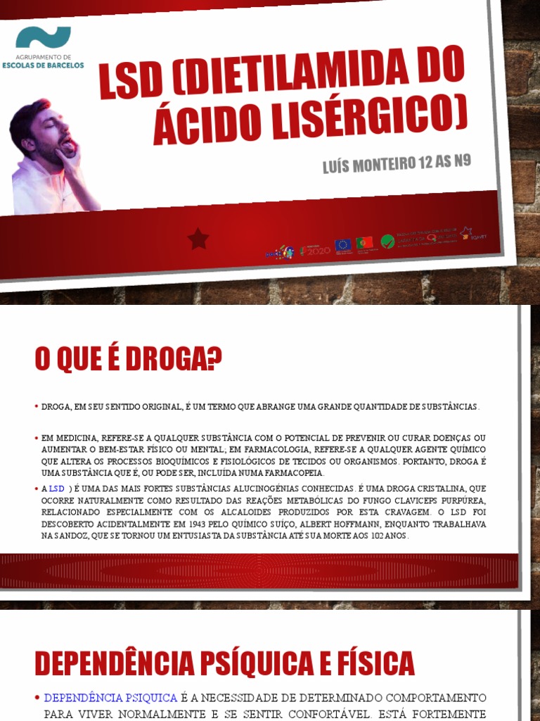 LSD: Efeitos e Dependência | PDF | Overdose de drogas | Drogas