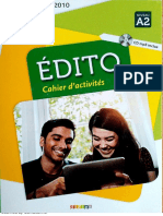 Edito A2 Cahier