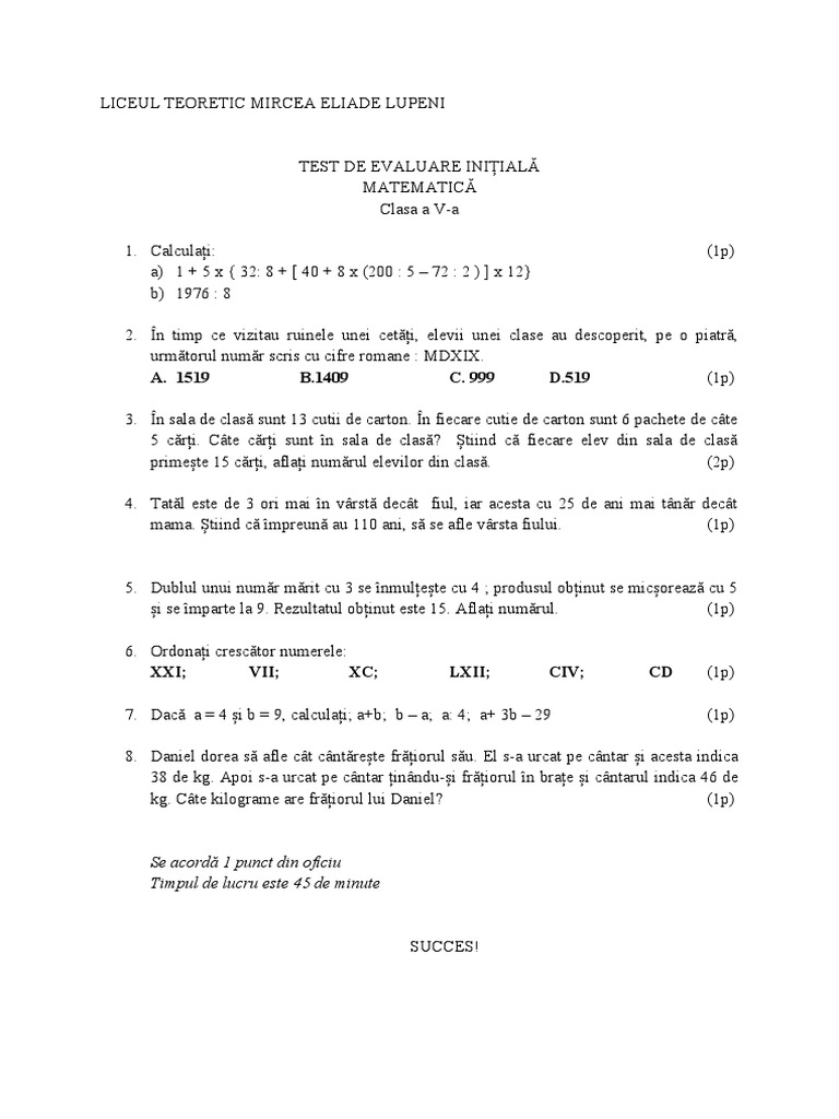 Test Initial 5 | PDF
