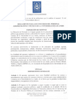 Reglamento de Concursos Del Personal Administrativo y Técnico 2015