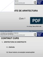 Curs 1 - Elemente de Arhitectura