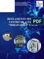 Reglamento Interno Centro de Acogida Miraflores Sub Regional Uncia PDF