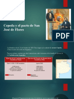 Cepeda y El Pacto de San José de Flores