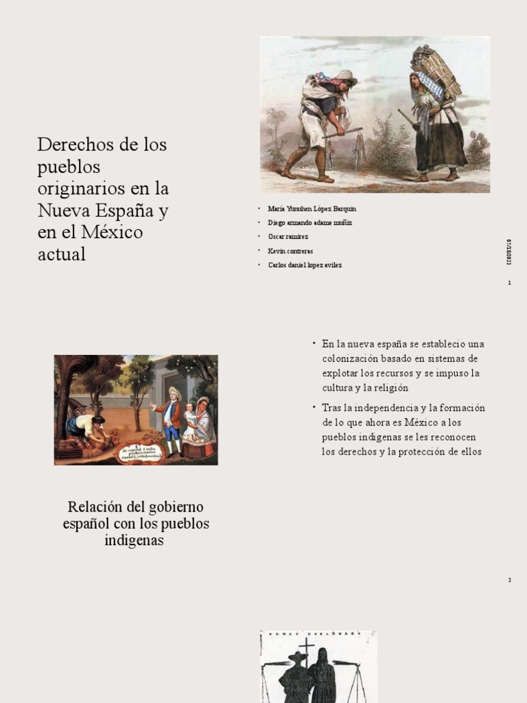 Presentación Derechos de Los Pueblos Originarios (1) | PDF