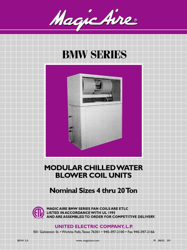 Magic Aire BMW PDF