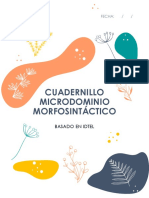 Microdominio Morfosintáctico