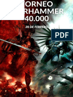 Torneo 40k 20 de Febrero