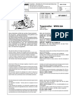 Typenreihe: MW8.5zk: J H B - Komm. - Nr.