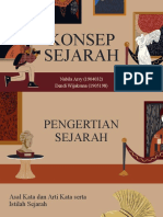 KONSEP SEJARAH