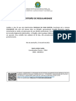 Declaração de Regularidade