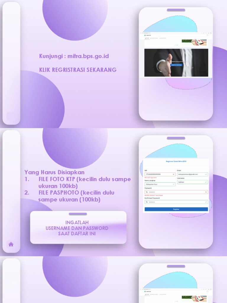 Tata Cara Sobat BPS PDF