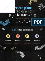 Arrière-Plans de Tableau Noir Pour Le Marketing by Slidesgo - 2