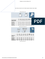 Dimensões de Lampadas