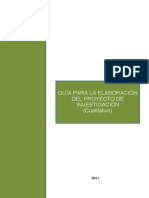 ESQUEMA DE PROYECTO DE INVESTIGACION CUALITATIVA PNP