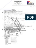 Algebra - Set III QP (22-23)