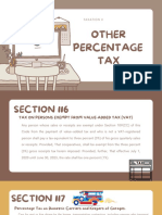 TAX 2 OTHER PERCENTAGE TAX