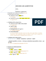 Superlativo y Comparativo