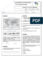 Avaliação - 1tri - Ciencias 721