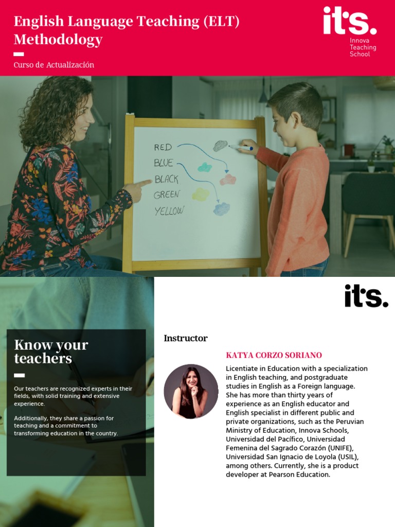 ELT Methodology Course Overview | PDF | English As A Second Or Foreign ...