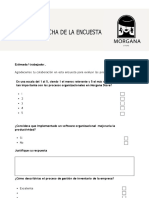 Diseño de La Ficha de La Encuesta Ficha 2721418