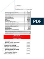 Estado de Costo de Produccion TAREA CONTABILIDAD GERENCIAL