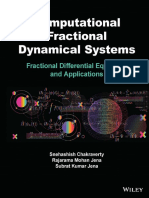 Rajarama M. Jena, Subrat K. Jena, Snehashish Chakraverty - Computational Fractional Dynamical Systems - Fractional Differential Equations and Applications-Wiley (2022)