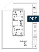 Plano Del 3, 5 Y 7 Nivel: Edificio Multifamiliar