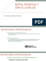 Salud Mental Positiva y Promocion A La Salud Mental