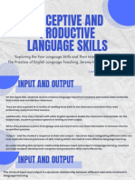 Receptive and Productive Language Skills Larissa Núñez 2023