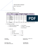 Rincian Minggu Efektif