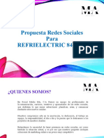 Propuesta redes sociales Refrielectric 84