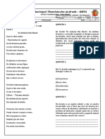 Avaliação 7ano LP EMTA