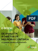 De Analista a Diretor de Melhoria Contínua