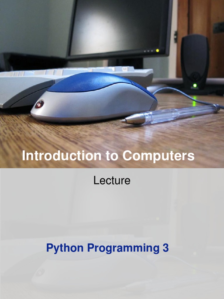 08-Python Programming 3 | PDF