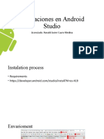 Aplicaciones en Android Studio