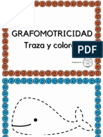 Grafomotricidad Traza y Colorea