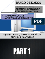 AULA 3 - MySQL - CRIAÇÃO DE CONEXÃO E TROUBLE SHOOTING PARTE - 1 27e2eef4eb