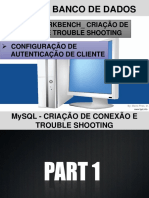 AULA 3 - MySQL - CRIAÇÃO DE CONEXÃO E TROUBLE SHOOTING PARTE - 1 4b68bc5da9