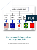 Que Es Sonoridad y Estándares de Transmisión de La TV