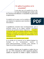 Como Se Aplica La Genetica en La Actualidad-1