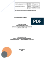 Anexo 15. PROCEDIMIENTO NOTIFICACIONES DE EMERGENCIAS SERVINDUSTRIAS