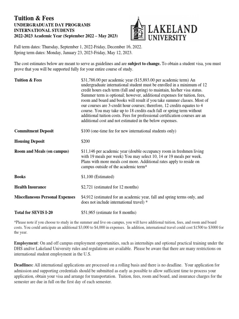 undergraduatetuitionfees20222023 PDF Tuition Payments