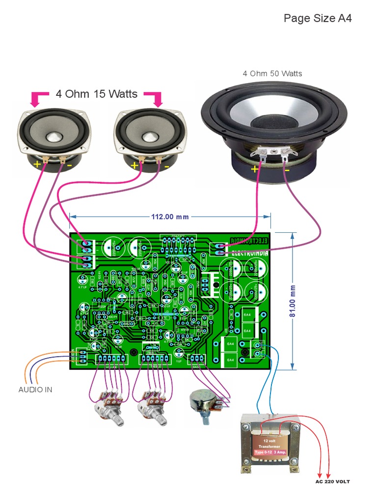 ELECTRO Audio Amplifier TH TDA7377 IIY | PDF