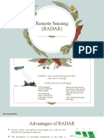 Remote Sensing (RADAR)