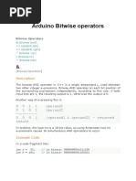 Bitwise Operators