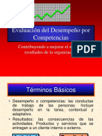 Evaluación Desempeño Competencias