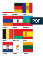 Banderas y Personajes de Europa