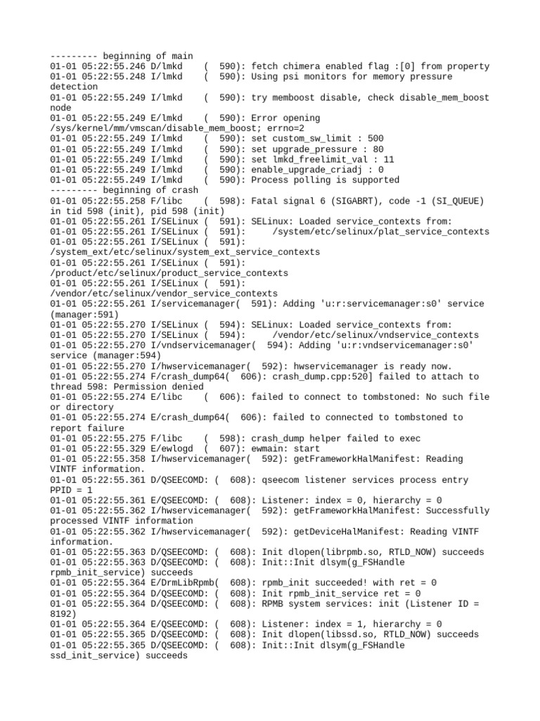Logcat CSC Update Log | PDF