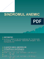4.Sdr. anemic- CURS