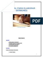 Manual Para Elaborar Sermones